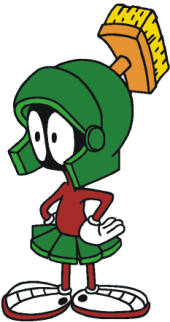 Looney Tunes Coloring Pages on Marvin The Martian Commander X 2   Weirdspace
